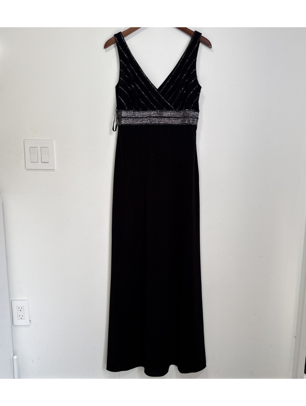 Dusk Collection by Sheila Yen Women's Black Cocktail Evening Dress Size 10 Twink